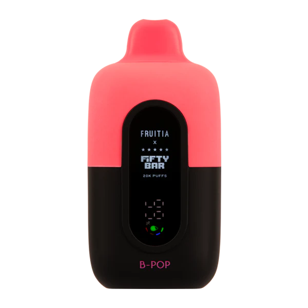 B-Pop Fruitia x Fifty Bar 20K - Black Coral